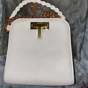 Authentic Tom Ford white bag